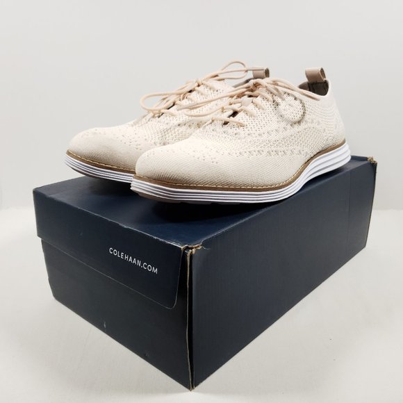 Cole Haan Shoes - Cole Haan Womens Stitchlite Wingtip Oxford - Light Pink 9.5